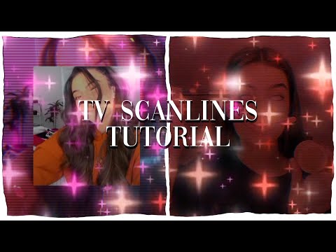 TV Scanlines tutorial!! How to use, when to use // Funimate