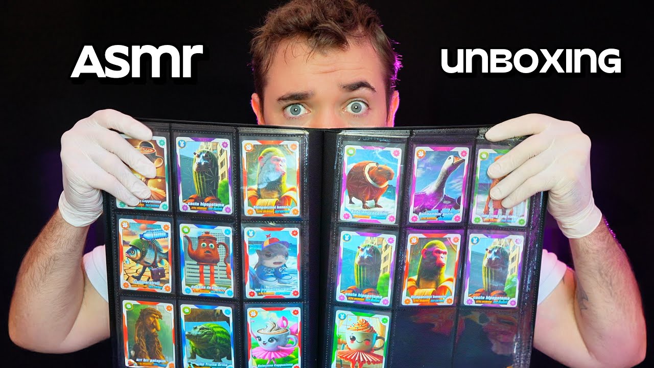 ASMR Unboxing BRAINROTS Cards Satisfying Organization