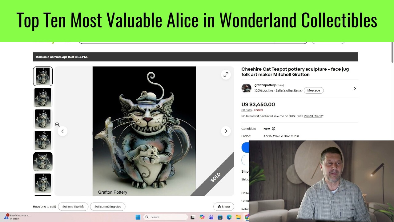 Top Ten Most Valuable Alice in Wonderland Collectibles - YouTube