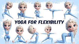 Start Your Day Strong | Flexibility and Calmness |  Yoga for Children | Rainbow Yoga