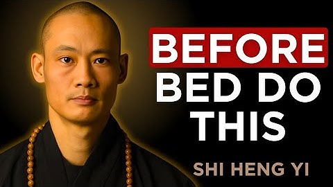 The Ultimate Nighttime Ritual to Manifest Your Deepest Desires as You Sleep -Shi Heng Yi