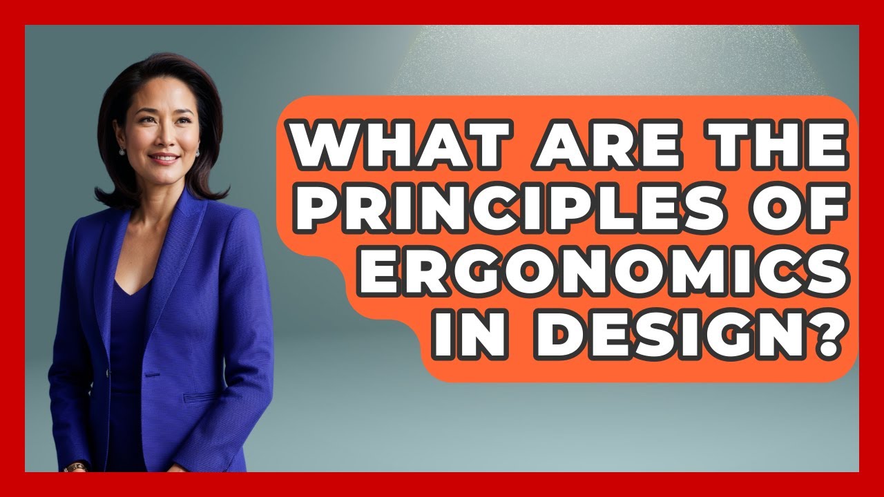 What Are The Principles Of Ergonomics In Design? - Graphic Design Nerd