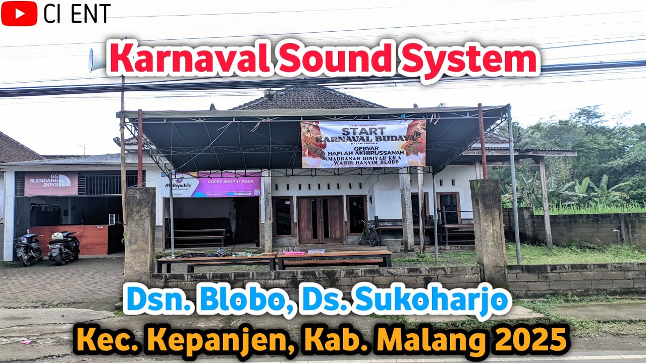 Garis START Karnaval Sound System Dsn. Blobo, Ds. Sukoharjo, Kec. Kepanjen, Kab. Malang 2025