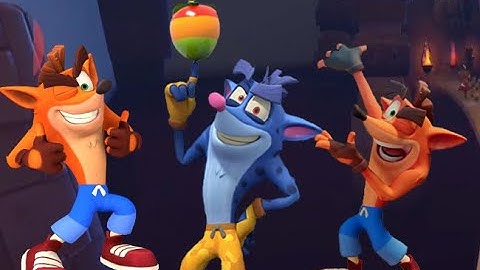 NITRO CRAB BOSS BATTLE IN THE LOST CITY : CRASH BANDICOOT ON THE RUN