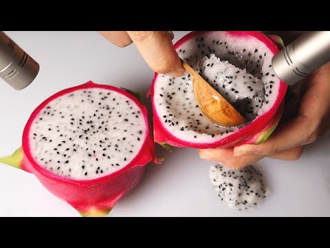 ASMR for People Who Need Dragon Fruit Tingles 어서와! 용과 소리는 처음이지?