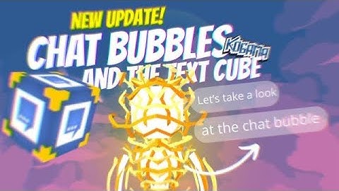 Testing KoGaMa’s New Update: Chat Bubbles and Text Cube | with Interview
