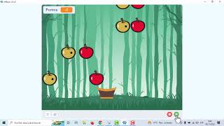 mblock manzanas cayendo... (VARIABLES) screenshot 4