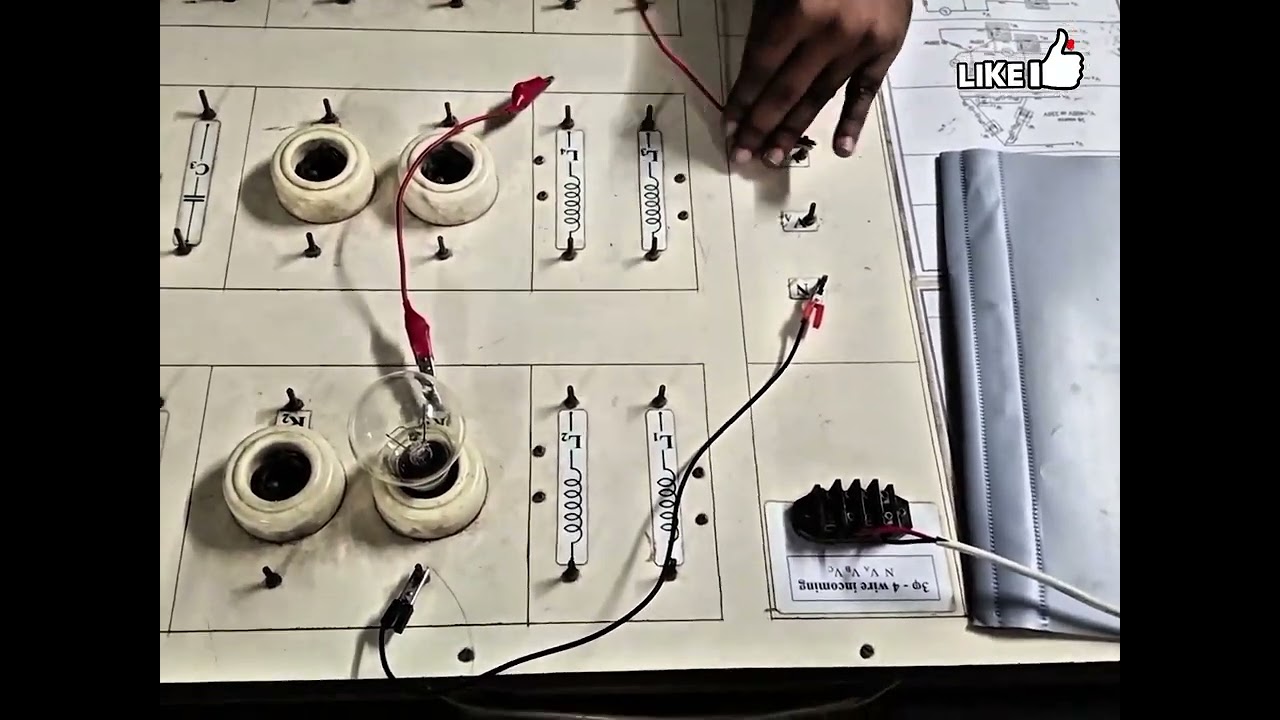 এনালগ অ্যামিটারের সাহায্যে কারেন্ট পরিমাপ || Measuring current with an analog ammeter.