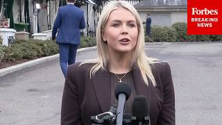 BREAKING NEWS: Leavitt Takes Reporters' Questions As Trump Demands Unconditional Surrender From Iran