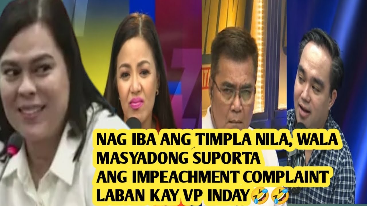 walang suporta ang bagong impeachment complaint laban kay vp nday