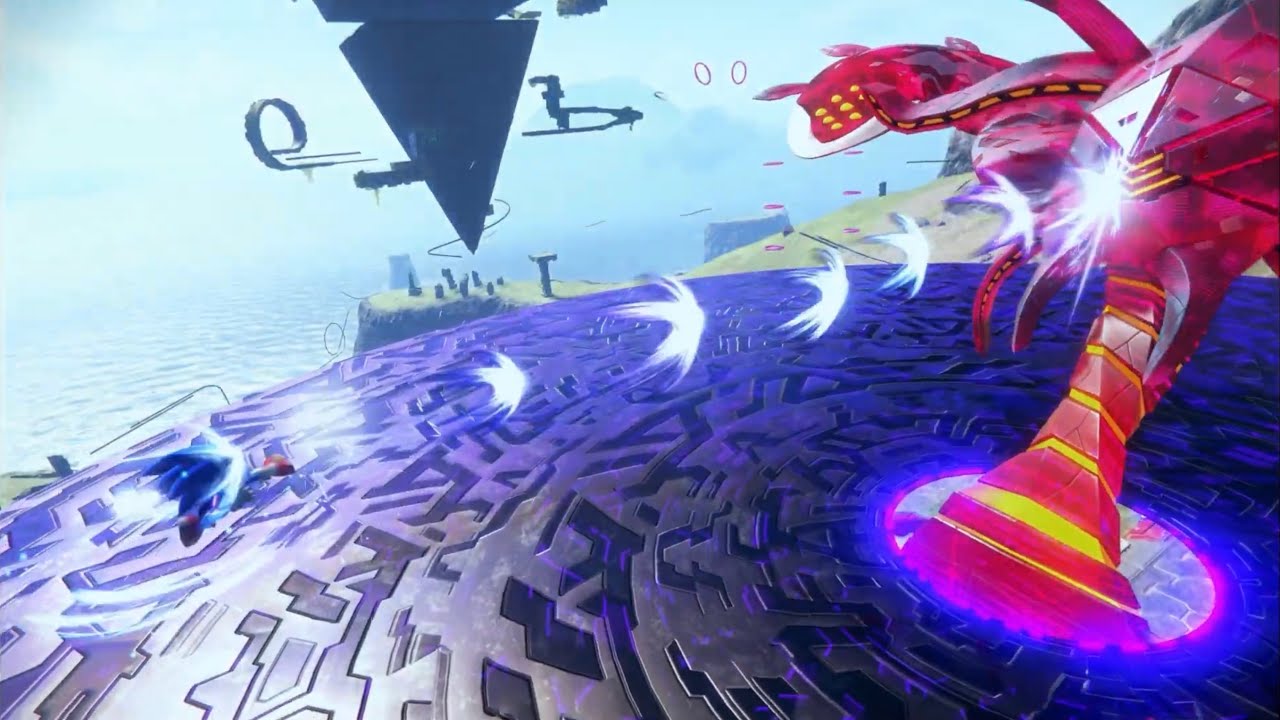 Sonic Frontiers Gameplay from Sonic Central 2022