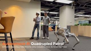 Robot Dog AI Autonomous Patrol: PPE Detection