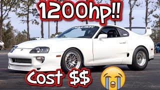 How Much Does A 1200hp Supra Turbo Cost To Build?