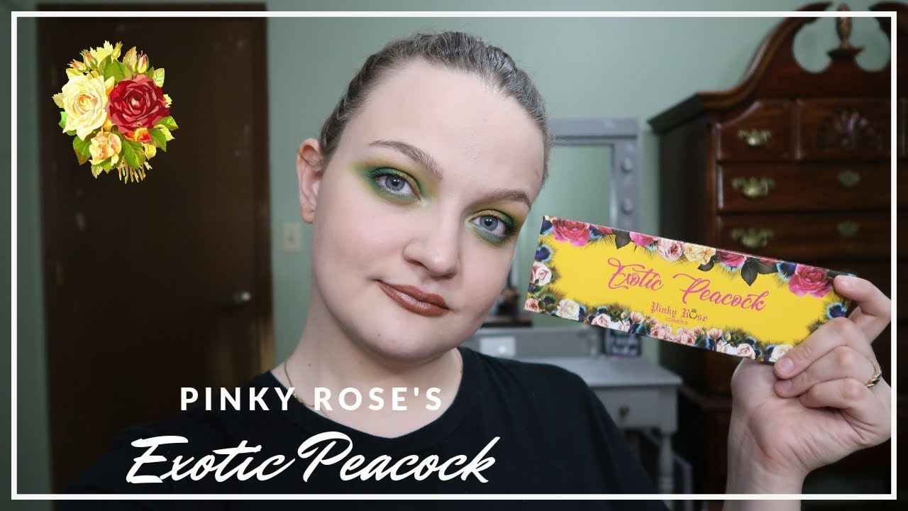 Pinky Rose Exotic Peacock Palette Review - haleylynn1615
