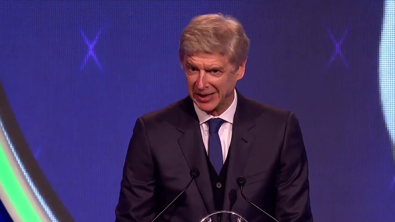 Video: Arsene Wenger receives lifetime achievement award doha mapa