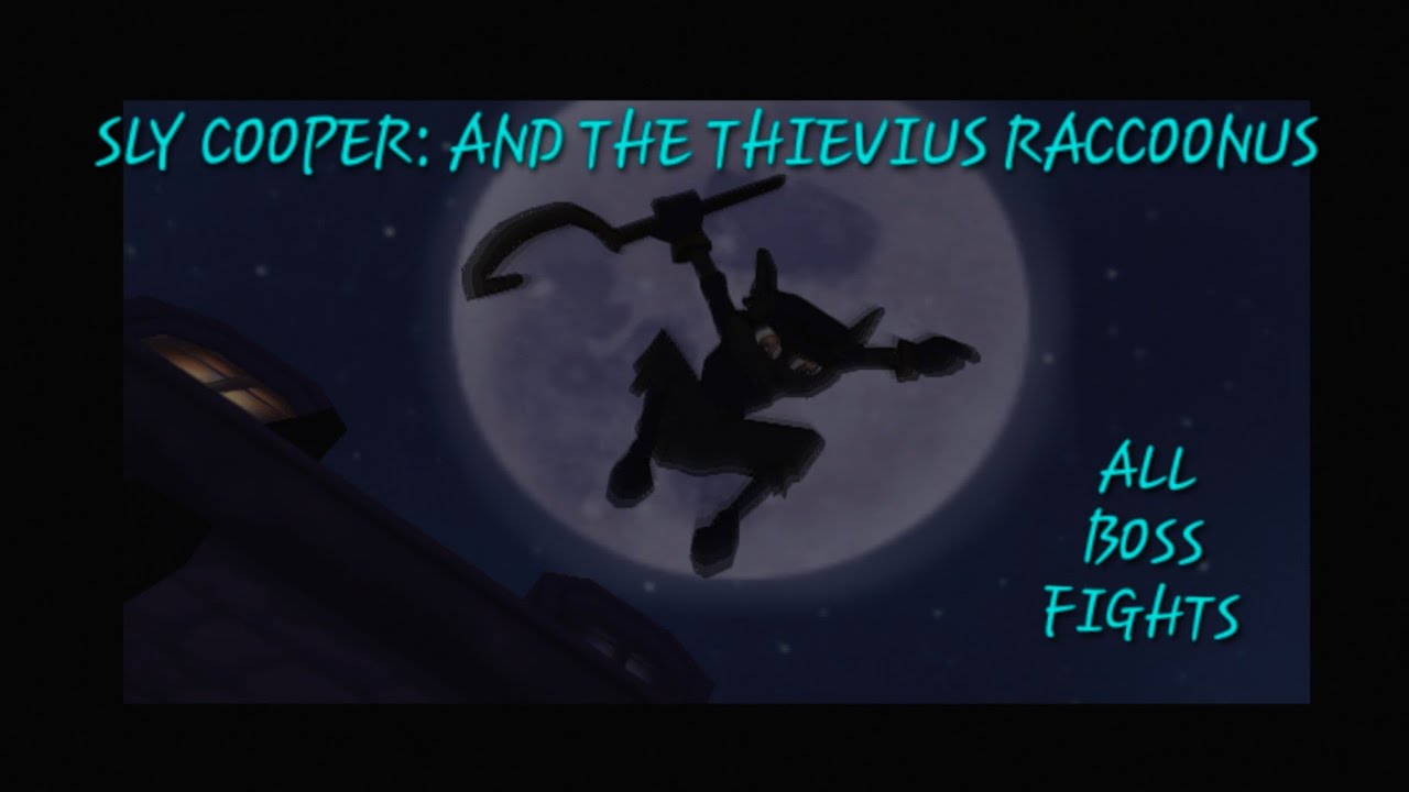 Sly Cooper and the Thievius Raccoonus: All Boss Fights (4K PS5) - YouTube