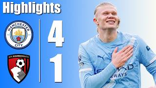 Manchester City vs Bournemouth 4-1 - All Goals & Highlights - 2026