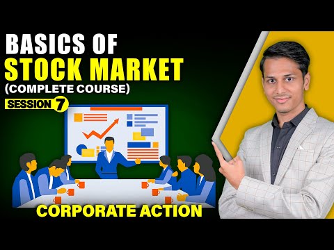 Basics of Stock Market - Session 7 | Corporate Actions & Its Impact