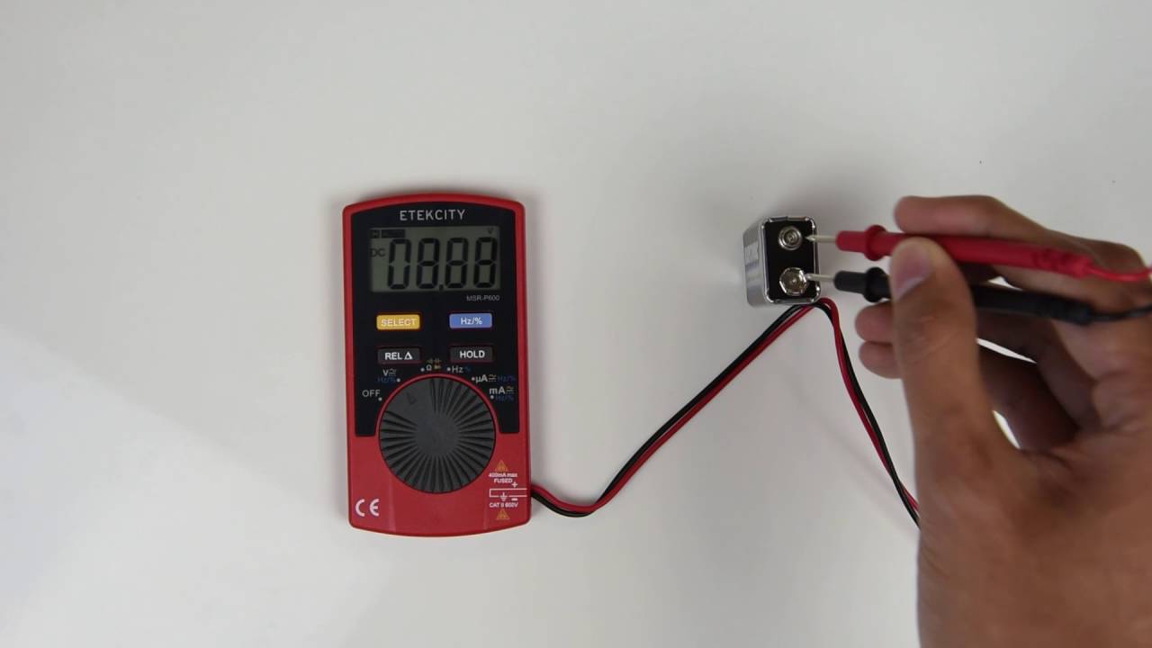 How To: Etekcity Multimeter (MSR-P600) 