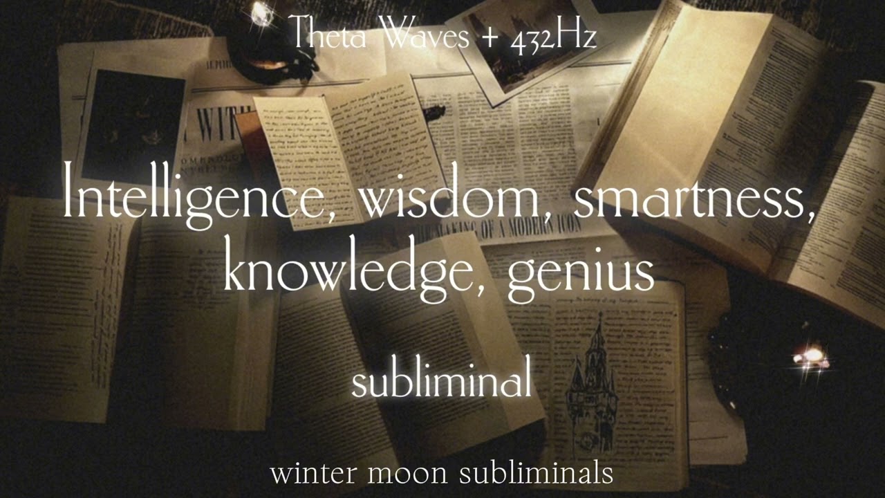 Theta Waves + 432Hz | Intelligence, wisdom, smartness, knowledge, genius subliminal
