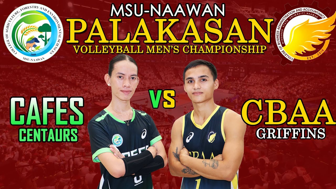 MSU-Naawan Men's Volleyball Championship Game Highlights | CAFES vs CBAA