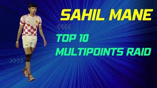 Sahil Mane Top 10 Multipoints Raid I Dapoli Kabaddi Resimi