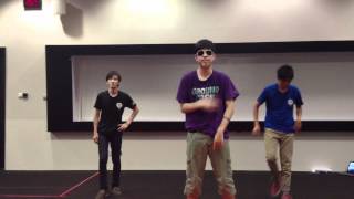 Our nonsense try out for dubstep Skrillex Choreo for our EBM Dance4Fun