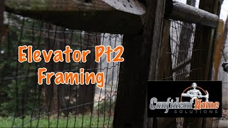 Elevator Build Pt2 (Framing) Could You Have a Elevator In Your House