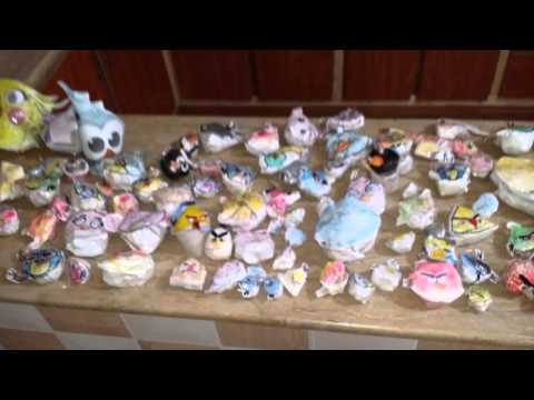 Angry birds - hand made