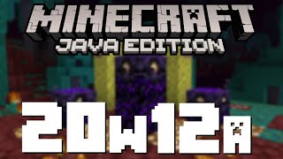 Minecraft 1.16 News – 20w12a: Respawn Anchors!