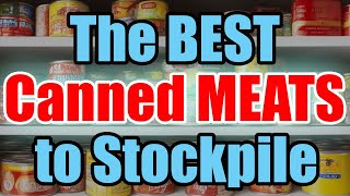 Top 3 CANNED MEATS  LongTerm Food SECURITY and NUTRITION