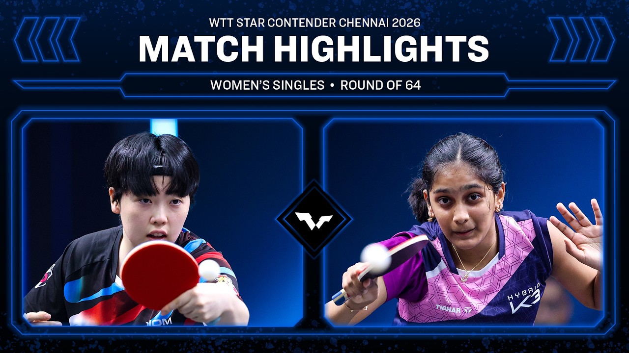 Hanna Ryu Ryu Hanna vs Divyanshi Bhowmick | MS R64 | #WTTChennai 2026 - YouTube
