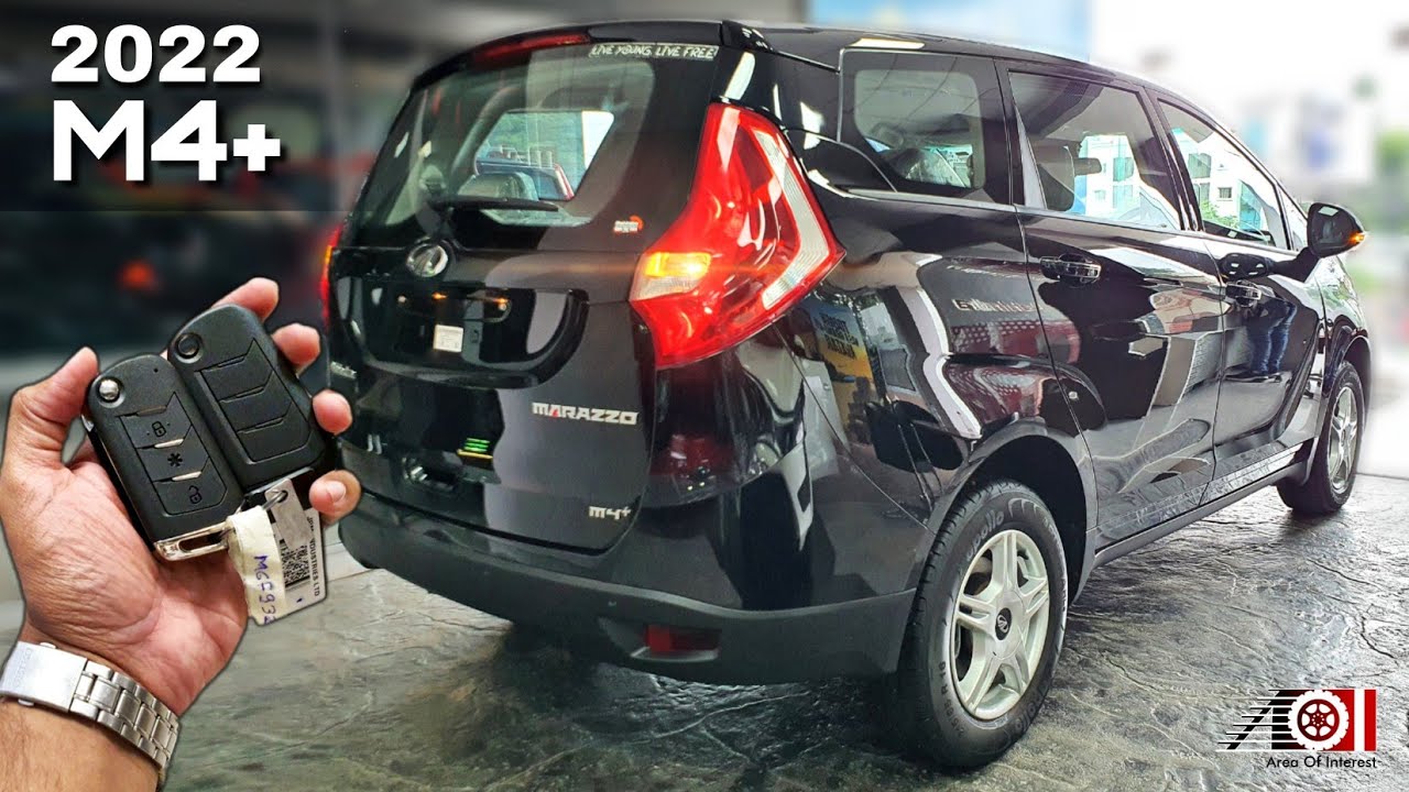 2022 Mahindra Marazzo M4+ Mid Variant Black | On Road Price List