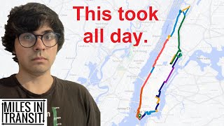 We Circumnavigated Manhattan Using ONLY BUSES