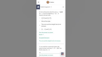 Maths 1 Week 3 Graded Assignment || IIT Madras BS Degree