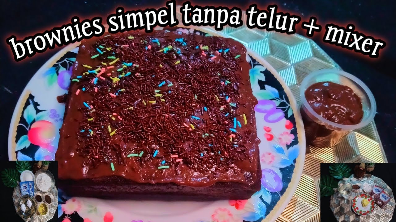 Brownies kukus coklat+kopi tanpa telur gak perlu pakai mixer YouTube