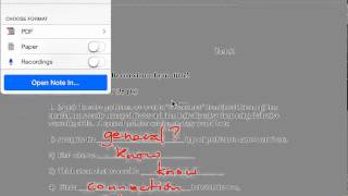 Submit a Notability file to a Schoology assignment using an iPad