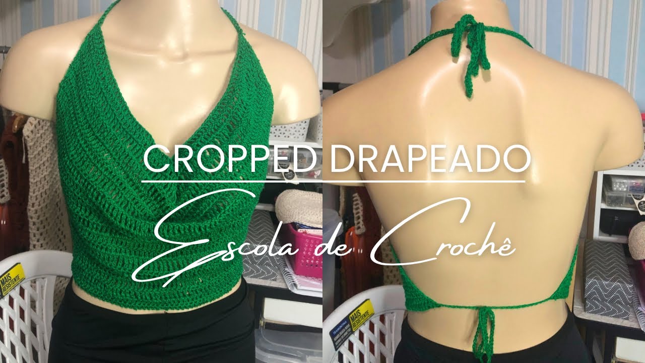 Cropped Drapeado das Famosas | aprenda em 10 minutos