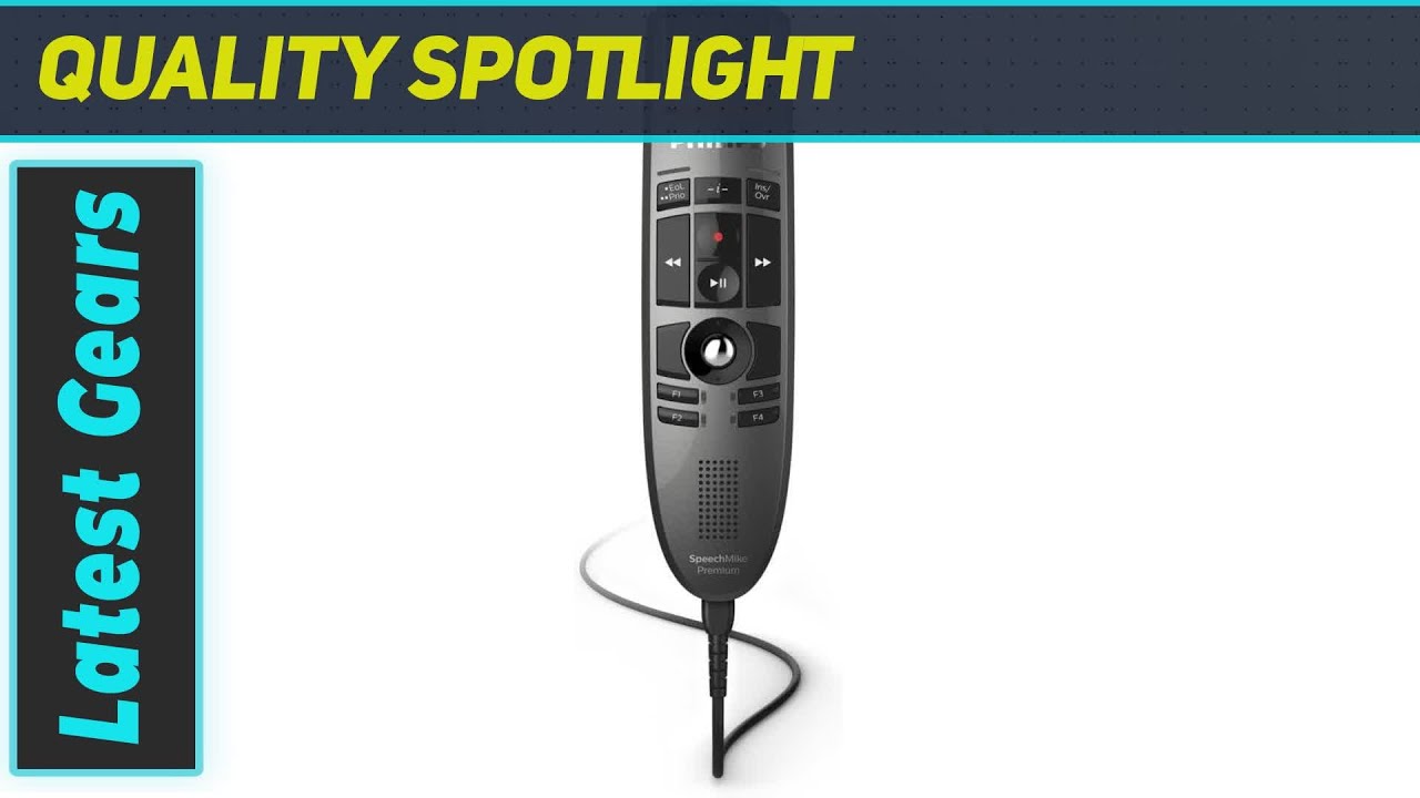 reviewPhilips LFH-3500 SpeechMike Premium USB: Best-in-Class Dictation Microphone