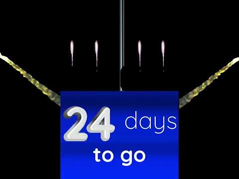 24 Days To Go!