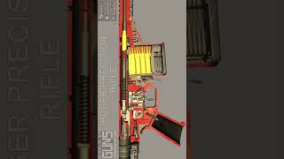 💀 Ruger PRS Long Range Killer #firearmeducation #gunmechanics #usa