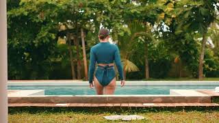 Krabēo Sun protection swimwear UPF50 for all beautiful women inside out