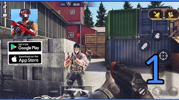 MODERN OPS ONLINE FPS 💥 part 1 - ANDROID / iOS GAMEPLAY