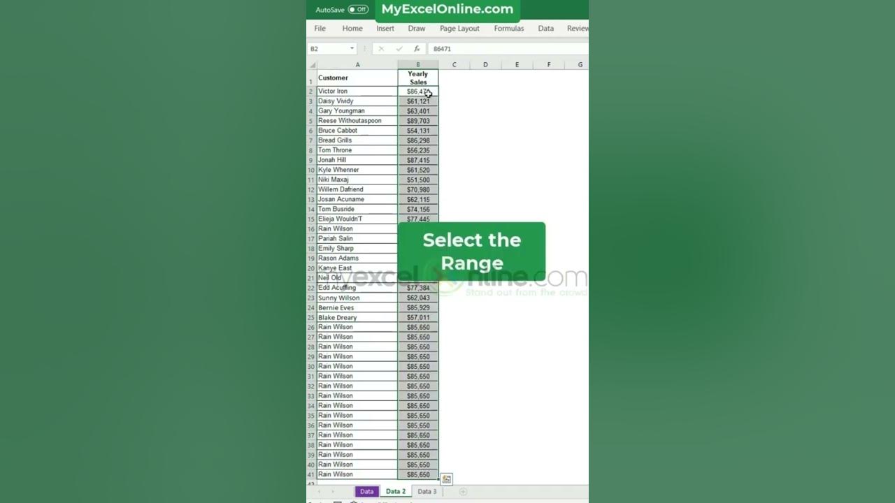 Copy Data Fast in Excel! 🤩  #shorts