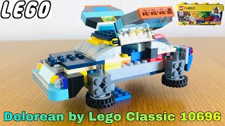 LEGO Classic 10696 assembly to Delorean #113