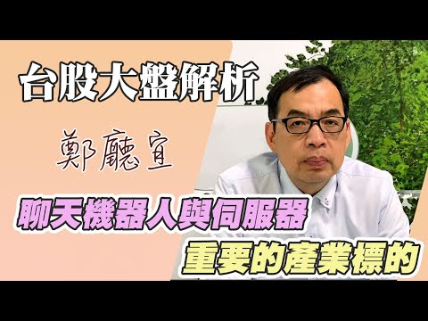 聊天機器人與伺服器 重要的產業標的【20230305】鄭廳宜台股大盤分析🧑🏻‍🏫#聊天機器人#伺服器#廣明#泰藝#40歲開始子彈存股翻倍賺