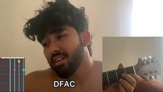 FACE FABD EGBD… Guitar Chords