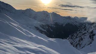 Ski in Austria: snowboarding in Saint Anton part 2