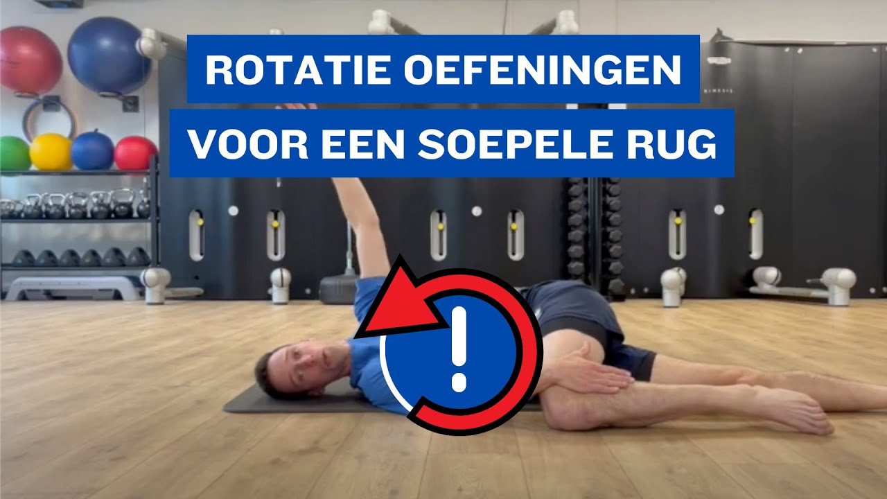 Stabiliteit Lage Rug Rotatie Oefeningen Rug voor een Soepele Lage Rug 😇🌟 - YouTube