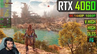 RTX 4060 - Horizon Forbidden West